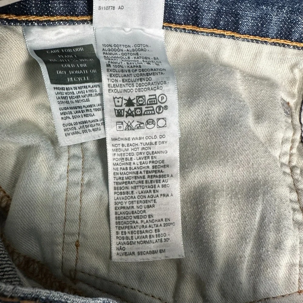 Levis 559 Jeans Mens 34x30 Blue Regular Straight Mid Rise Medium Wash